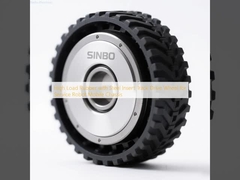 Cao tải cao su với thép chèn đường dẫn bánh lái cho dịch vụ robot mobile khung gầm