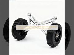 Chạy qua chướng ngại vật ốp xe phụ trợ ốp xe cao cường độ CNC gia công Trung Quốc tùy chỉnh cho robot đặc biệt