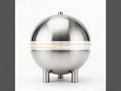 Gia công CNC chính xác Trung Quốc Sản xuất bình chịu áp lực hợp kim titan tùy chỉnh