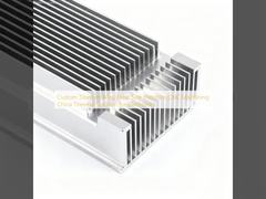 Custom Titanium Alloy Heat Sink CNC Machining Trung Quốc Giải pháp nhiệt cho điện tử