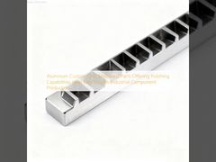 Các bộ phận nhôm gia công CNC tùy chỉnh, cung cấp khả năng đánh bóng, lý tưởng cho sản xuất các bộ phận công nghiệp phức tạp