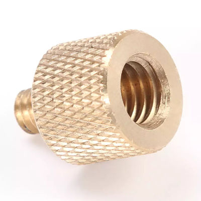 Mua Đặt nén chính xác CNC Các bộ phận đồng OEM ODM Bộ phận gia công xoắn online manufacture