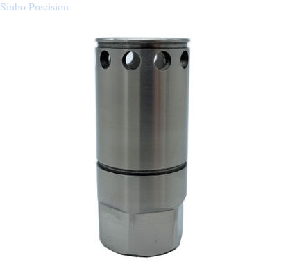 Thép không gỉ Chiếc máy quay CNC chính xác Chiếc máy gia công Titan tùy chỉnh