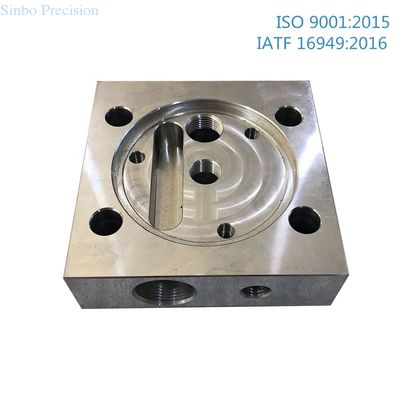 Phần máy CNC thép không gỉ Độ khoan dung cao Chi tiết CNC đúc bộ phận ISO9001